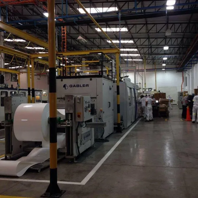 Línea de producción importada instalada en planta